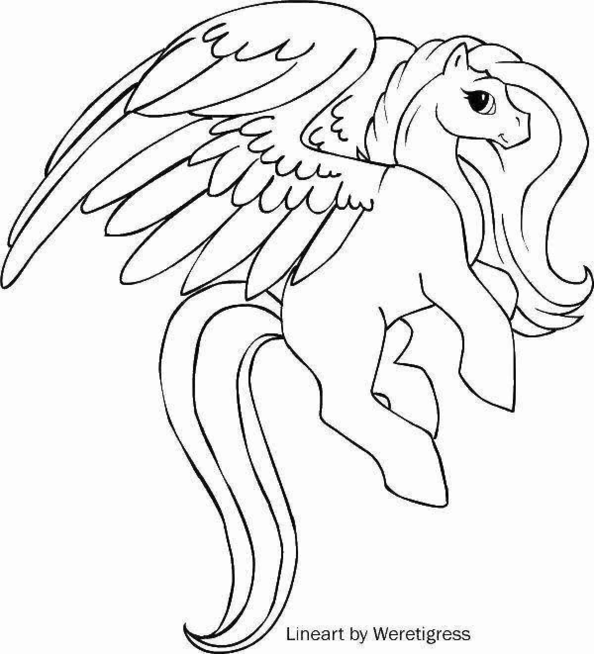 Пони единорог пегас. Раскраска Пегас. Раскраска лошадь с крыльями. Раскраска пони с крыльями. Раскраска Единорог с крыльями.