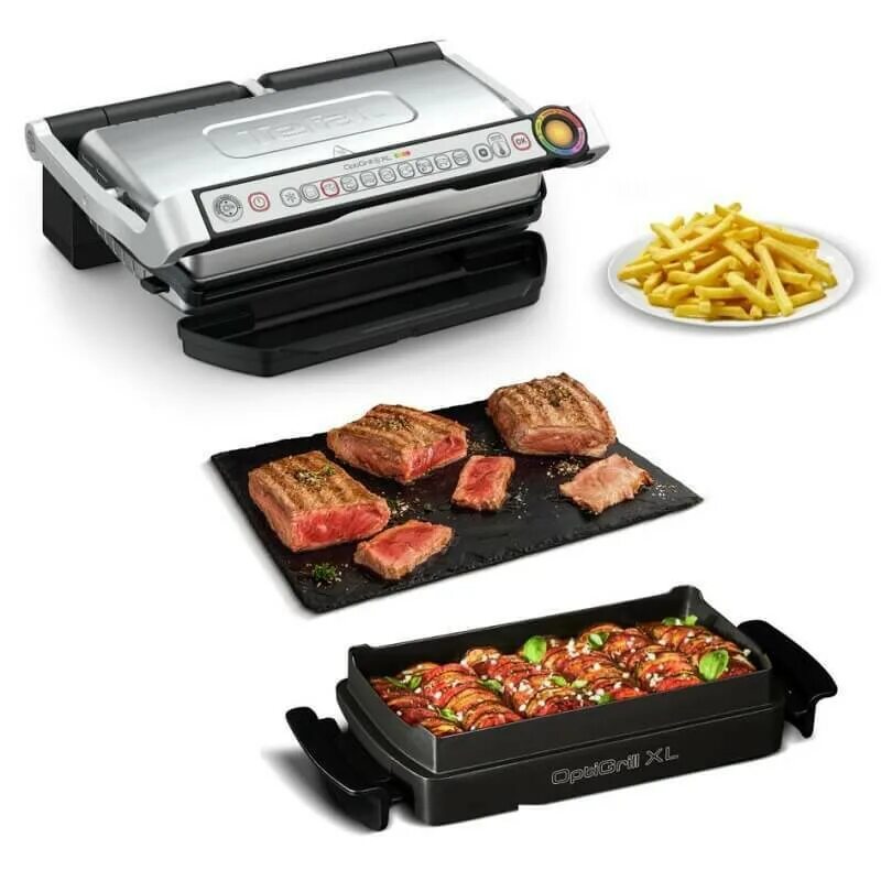 Tefal optigrill отзывы. Tefal gc724d12 optigrill + xl. tefal optigrill+ xl gc722d34. гриль tefal optigrill xl. tefal optigrill &amp; bake xl gc724d12.