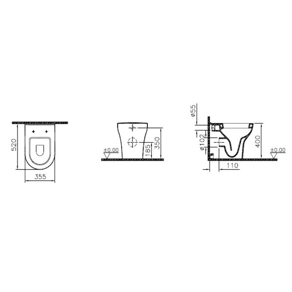 Mia round. Унитаз приставной Vitra Zentrum 5788b003-0075. Унитаз напольный Vitra Zentrum горизонтальный выпуск 5788b003-0075. Приставной унитаз Vitra Zentrum. 5788b003-0075.