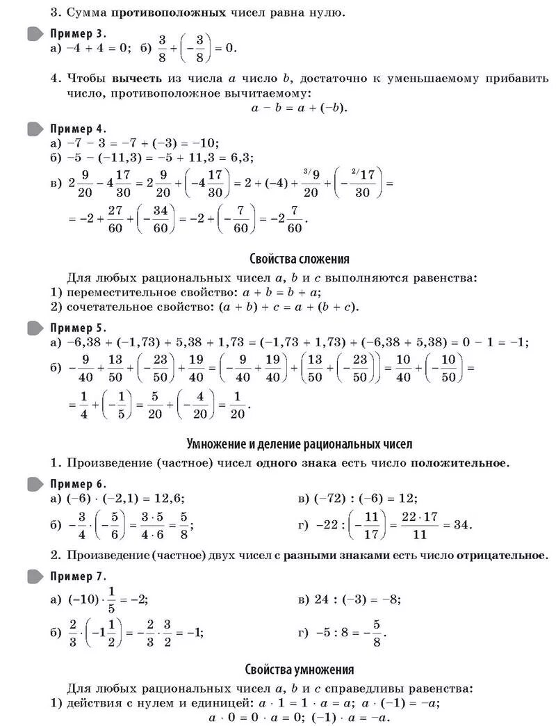 Рациональные числа примеры. Арифметика рациональных чисел. Арифметические действия с рациональными числами. Действия над рациональными числами. Тест умножение рациональных чисел