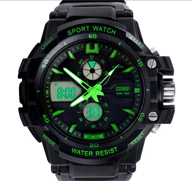 Наручные часы с интернетом. SKMEI часы Dual time 50 m 0990. SKMEI 0990lgn Green. SKMEI часы водонепроницаемые мужские. Часы Rocket r-750 водонепроницаемые спорт.