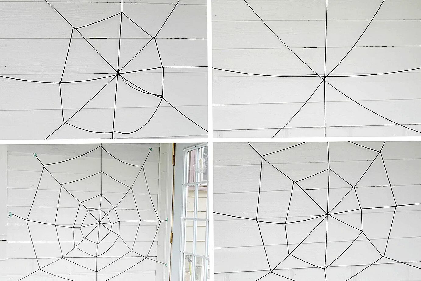 паутина из пряжи. декор в виде паутины. паутина декорация. сплести паутину. паутина из ниток своими руками.