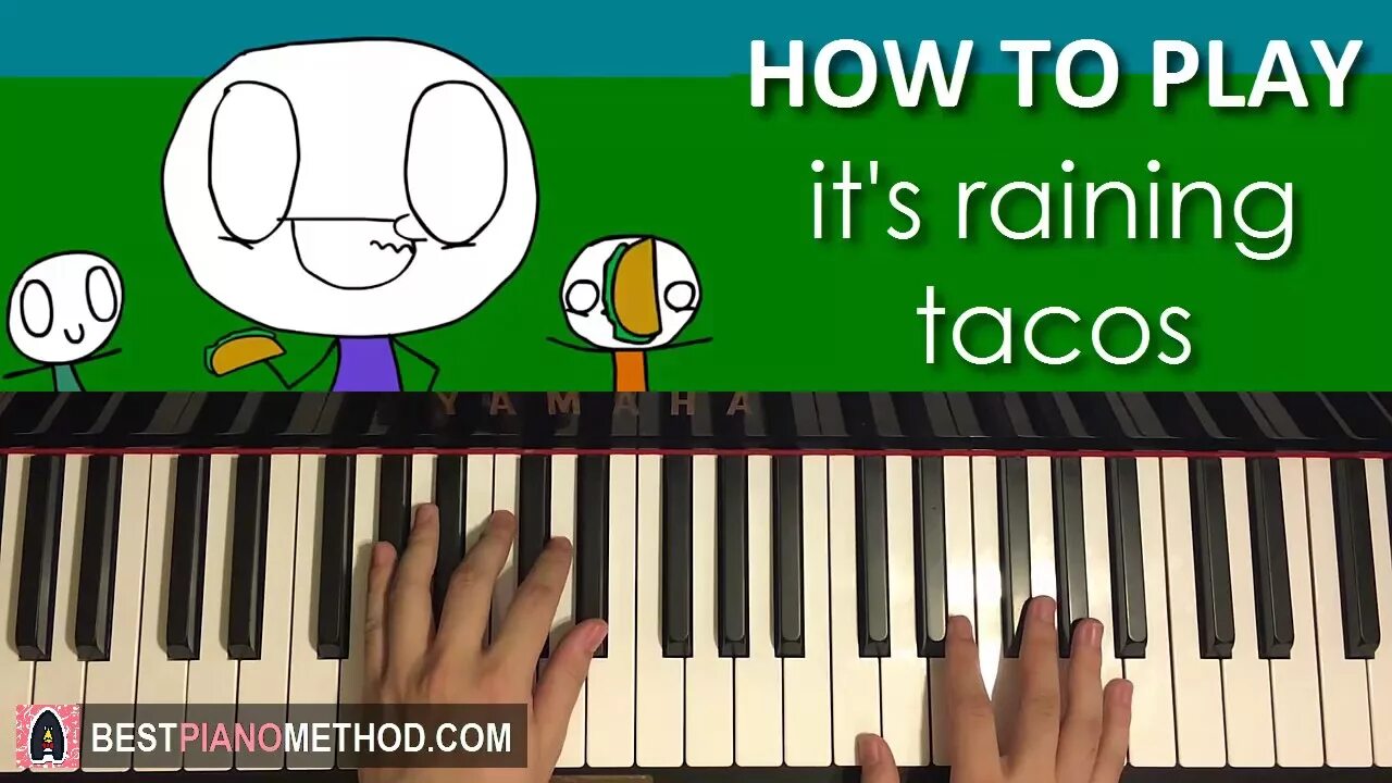 It s raining Tacos. It's raining Tacos Ноты. Its raining Tacos Piano. Ноты its raining tako фортепиа.