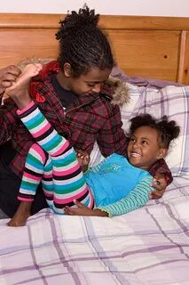 Tickle feet kids