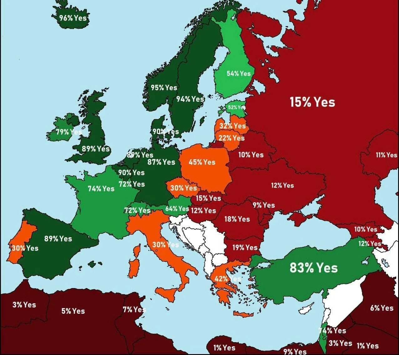 Сколько лет странам европы. Ислам в европе карта. процент чернокожих по странам. количество негров в европе. процент ислама в европе.