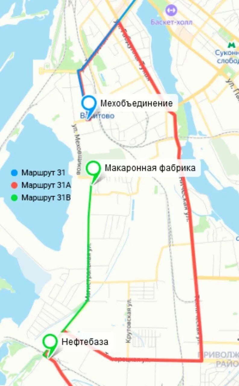 Кольцо казань маршрут