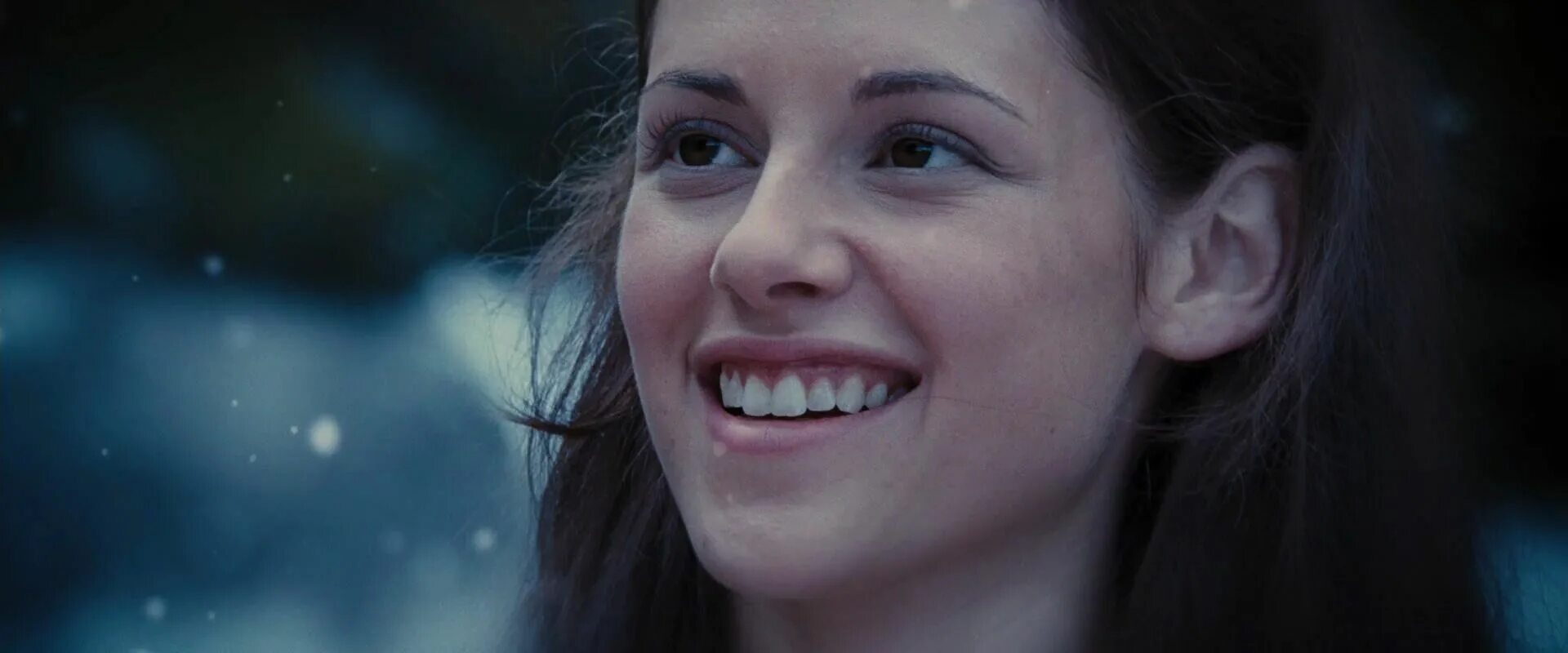The smile in her eyes