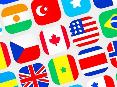 Все страны приложения
