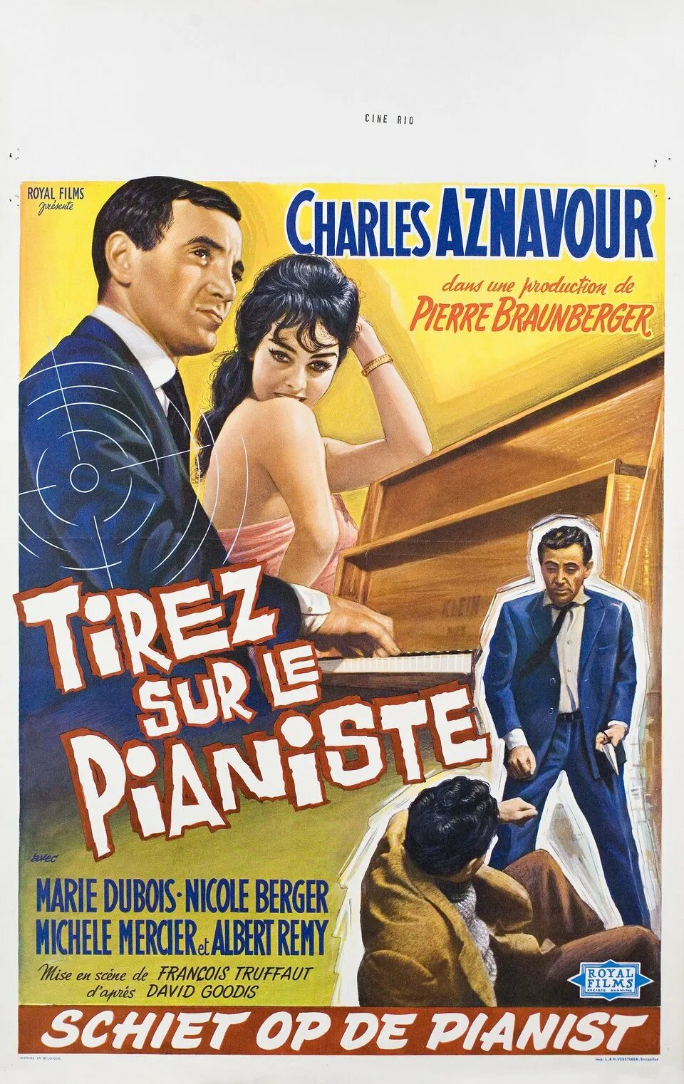 Shoot the piano player. Стреляйте в пианиста 1960. Стреляйте в пианиста фильм. Стреляйте в пианиста Трюффо. Мишель Мерсье стреляйте в пианиста.