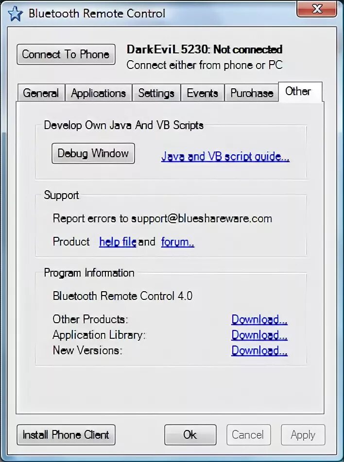 Программа блютуз windows 7. Программа блютуз windows 7