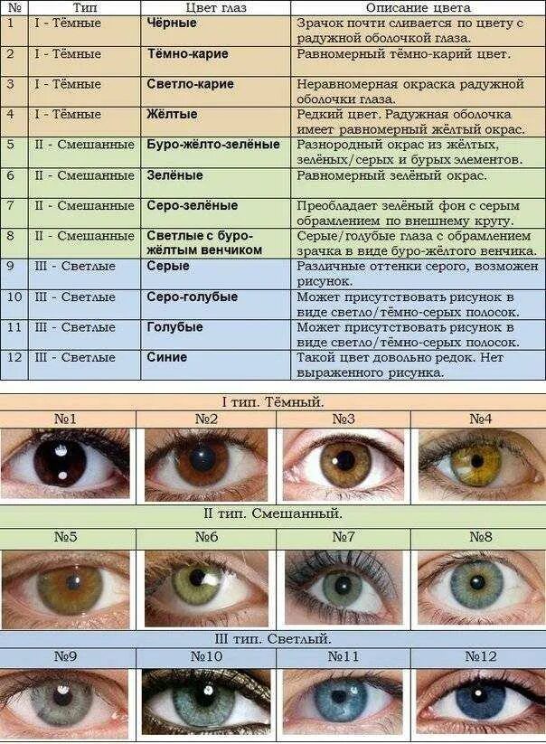 Как узнать какие глаза. Цвета глаз с названиями. Цвет глаз таблица. Cwet glaz. Цвета глаз у человека и названия.