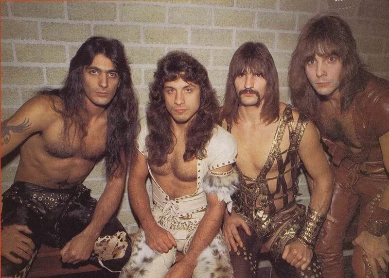 Название групп 70. Мановар группа. Manowar Band 1984. Группа Manowar в молодости. Мановар группа 80.