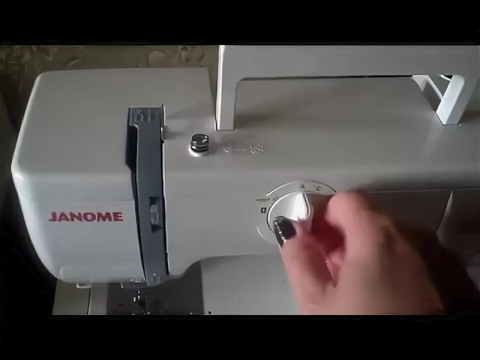 Janome как снять крышку Инструкция по эксплуатации Janome Cover Pro 1000CP Страница 7 / 28