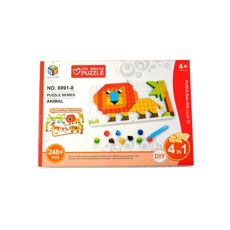 Bricks puzzle. Toy bricks puzzle мозаика схемы. toy bricks puzzle. toy bricks puzzle схемы. 3d пазл &quot;сюжеты&quot; (248 деталей).