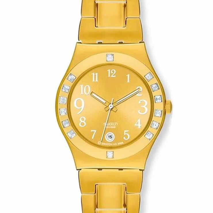 Часы swatch магазин. Swatch ylg124g. Часы Swatch irony Gold. Часы irony Swatch золотые. Swatch irony золотые.