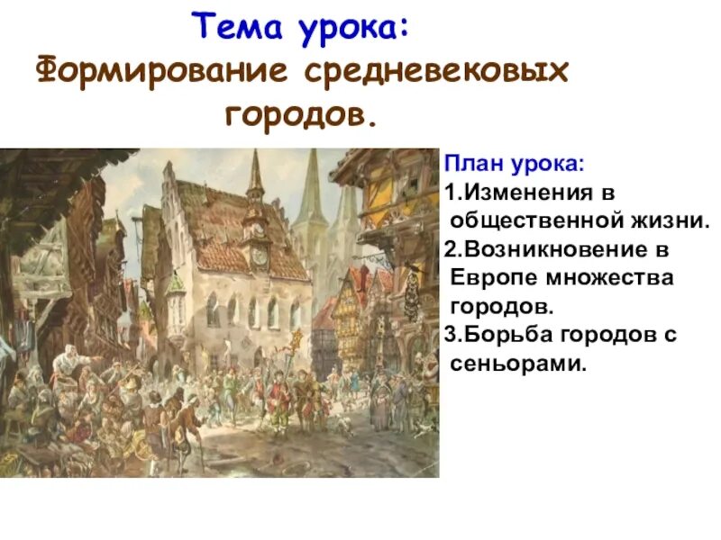 Средневековый город в Западной и центральной Европе. Тема средневековый город в Западной и центральной Европе. Средневековье города Европы. Возникновение городов в средневековье. К возникновению городов привело