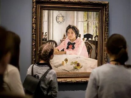 Девочка с персиками в третьяковской галерее