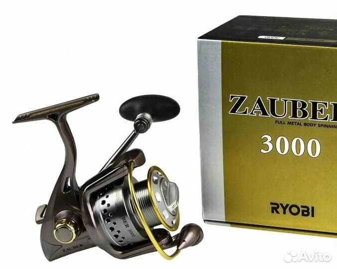 Заубер про купить. Ryobi Zauber 3000. Катушка Риоби Заубер 3000. Катушка crivit Spinning Reel 3000. Ryobi Zauber 3000 подшипник в ручку.