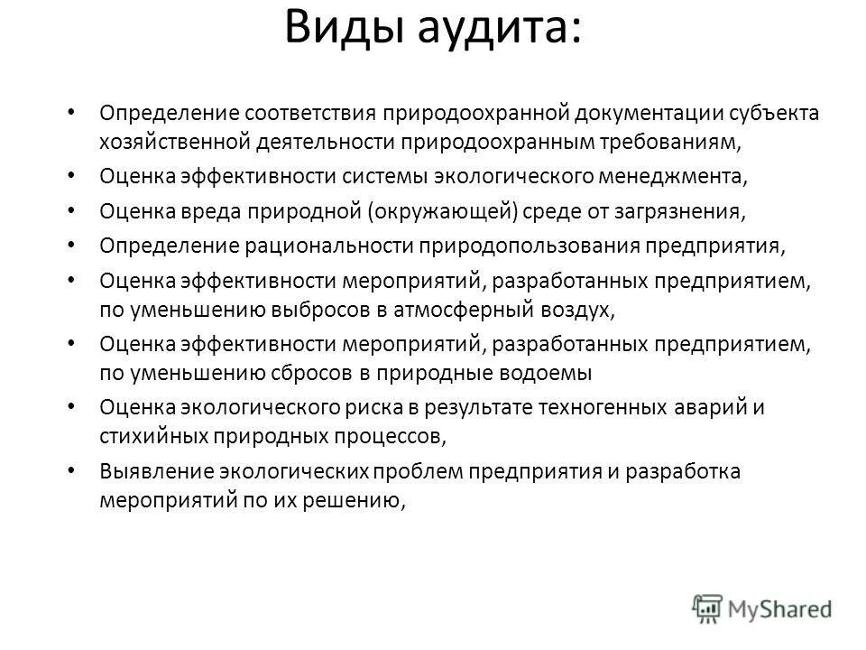 определение аудиторской деятельности