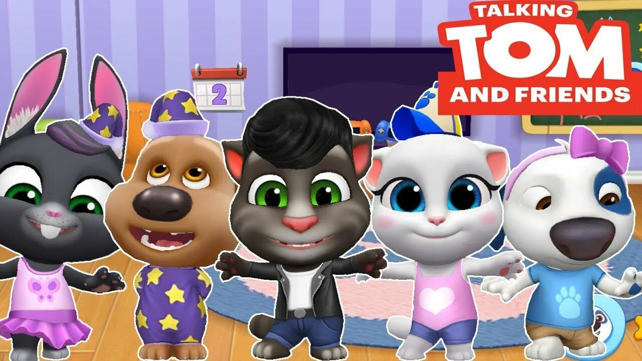 Ty talk. Игра talking Tom friends Анджела. Джинджер outfit7. Анджела outfit7. My talking Tom friends outfit7.