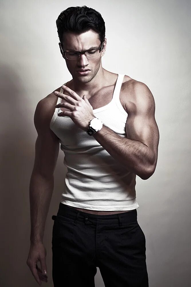 Man modeling