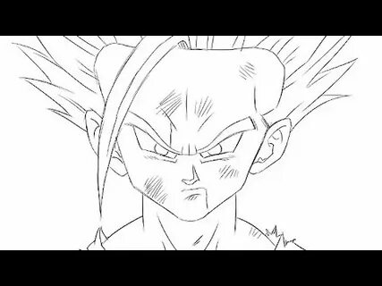 gohan-lineart by eduitachisan  Dragon para dibujar, Cómo dibujar