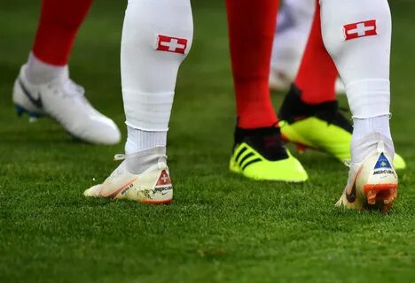 Nike Mercurial Boots Worn and Signed by Granit Xhaka and Xherdan Shaqiri&ap...