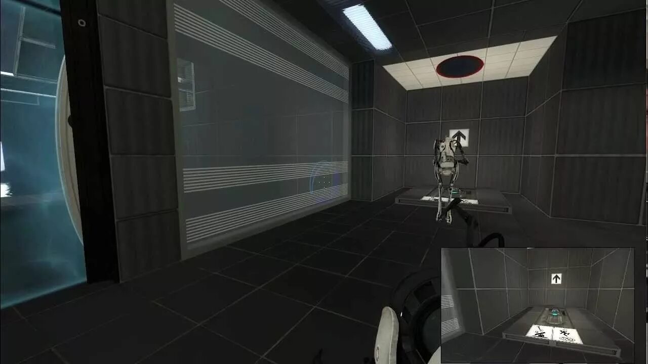 Камера игра такая. Portal 2 Chamber Coop. Камера в игре. Портал 2 камера наблюдения. Боковая камера в 2д играх.