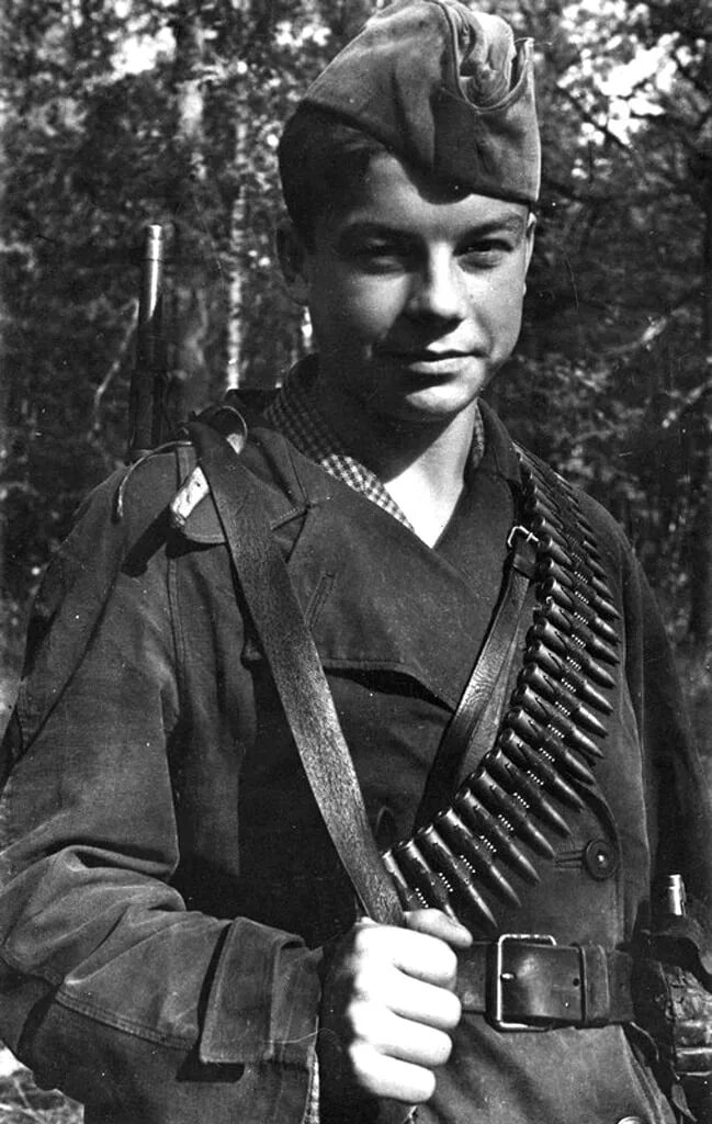 Юные партизаны вов