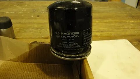 Фильтр масляный ix35 2.0 бензин