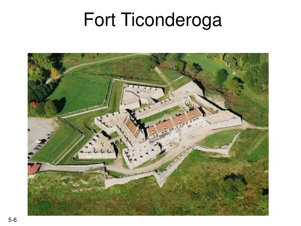 The fortress built in