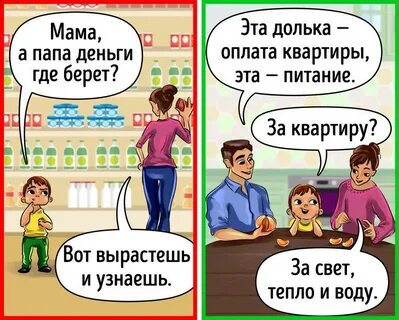Откуда у родителей деньги
