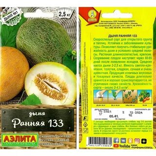 Дыня ранняя 133