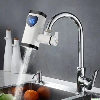 Проточный водонагреватель электрический насадка на кран