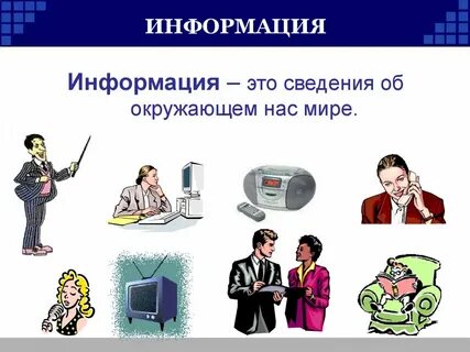 Использование информации презентация