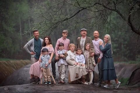 А что у отца то большая семья