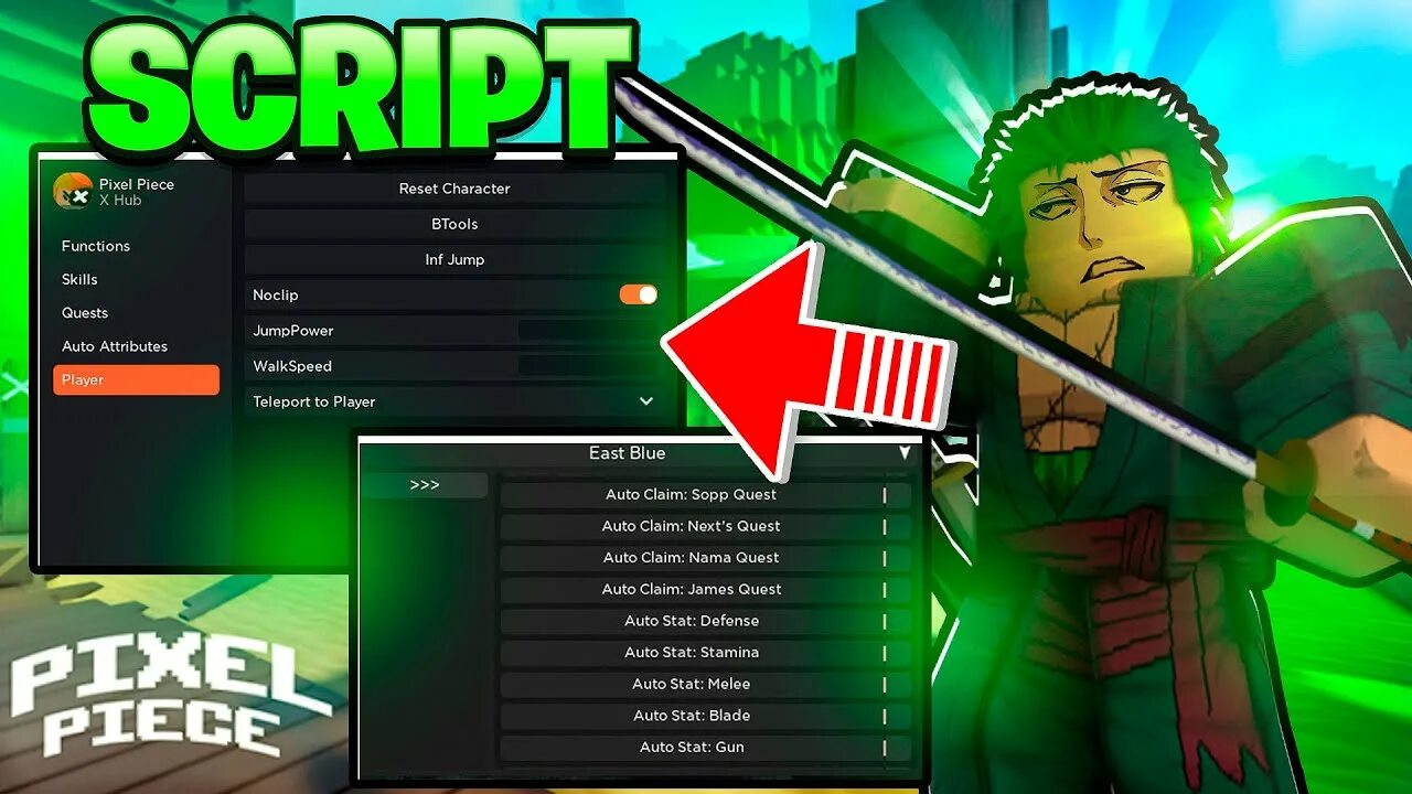 Pixel script. Pixel script