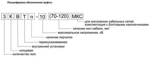 10 кв расшифровка