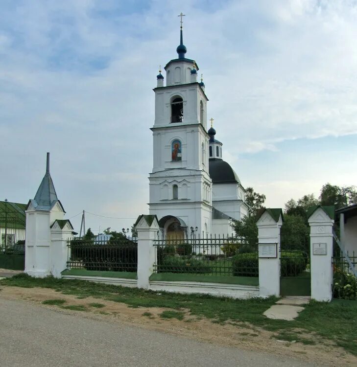 Село спас церковь преображения