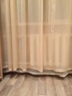 Бежевая тюль