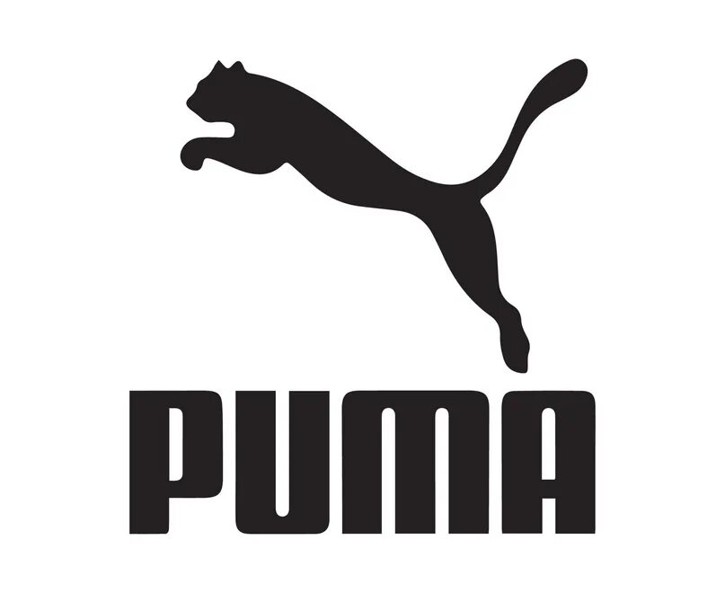 Пума. Пума лейбл. Компания Пума логотип. Пума силуэт.
