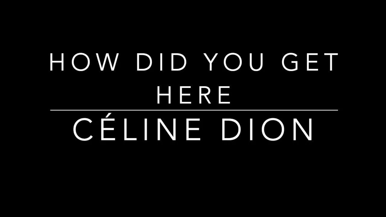 Sam Smith Celine Dion. Luis Miguel ft Celine Dion Audio. Get in here now