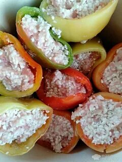 Перец фаршированный мясом и рисом рецепт заморозить