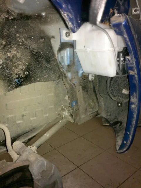 Передние арки + мотор омывателя + ручки. - Daewoo Matiz (M100, M150), 0,8 л, 201