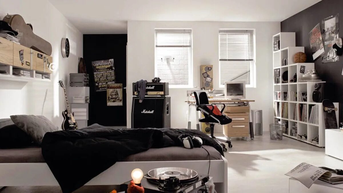 Black & White house on Behance Décoration chambre enfant, Conception de la chamb