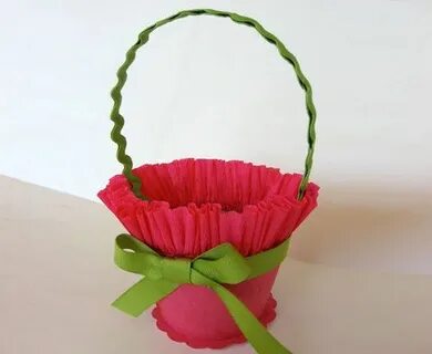 Сделать легкую корзинку