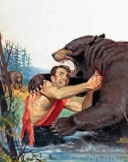 Медведь охотится на людей