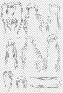 Anime Hair Templates Recreation by Anjellike1 on DeviantArt