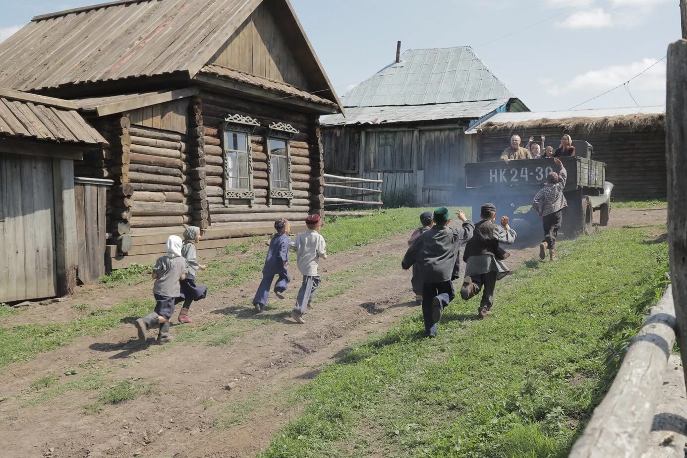 В какой деревне происходят события