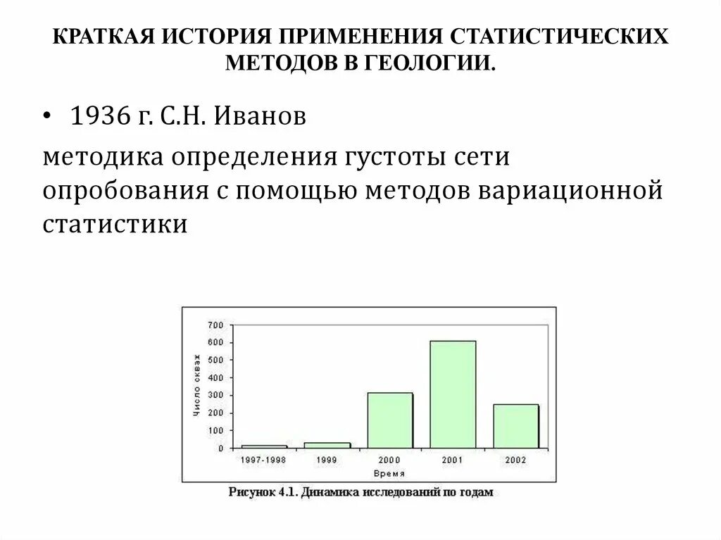 Примеры применения статистической информации